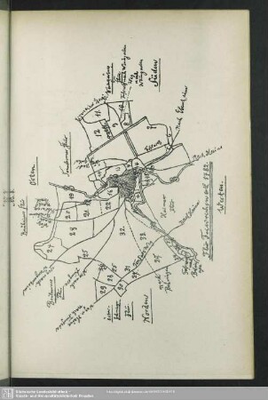 Flur Friedrichswerth 1782