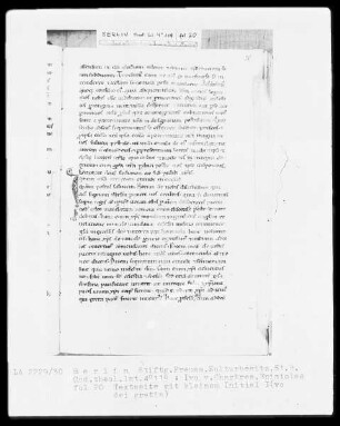 Ivo von Chartres, Epistolae — Initiale I(vo dei gratia), Folio 20recto