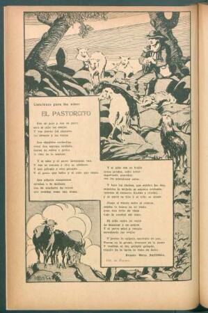 El pastorcito : Canciones para los niños