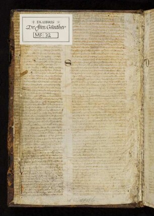 Fragment 1: Philosophischer Text oder Kommentar (13. Jh., 2. Hälfte, siehe auch hinten)