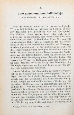 458-476 Eine neue Fundamentaltheologie