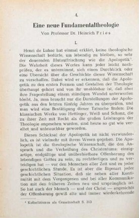 458-476 Eine neue Fundamentaltheologie