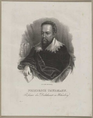 Bildnis des Friedrich Taubmann