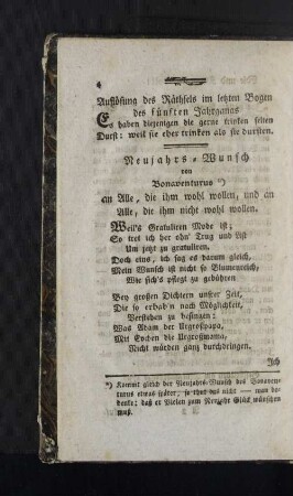 [Erster Bogen. - Dreyzehnter Bogen.]