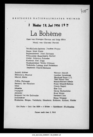 La Bohème