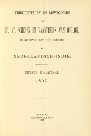 Eerste kwartaal 1897