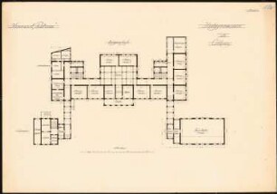 Realgymnasium, Koblenz: Grundriss EG 1:200