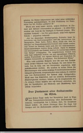 Das Parlament aller Soldatenräte im Osten