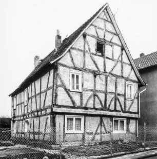 Fachwerkwohnhaus; Rödermark, Schulstraße 9