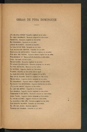 Obras de Pina Dominguez