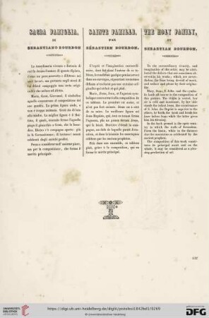Sainte Famille, par Sébastien Bourdon