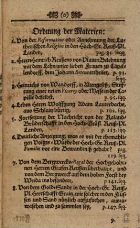 Erläutertes Voigtland, Oder vermischte zu Ergäntzung und Verbesserung der Hoch-Gräfl. Reuß-Pl. Historie dienliche Anmerckungen. 2 (1726)