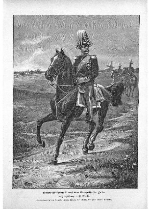 Kaiser Wilhelm II. auf dem Tempelhofer Felde