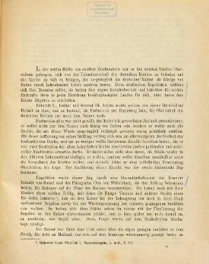 Barbarossas Constitutio de regalibus vom November 1158 und ihre Durchführung : Inaugural-Dissertation