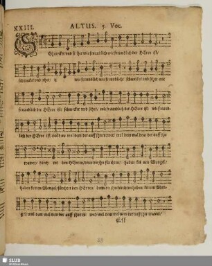 XXIII. Schmecket und sehet