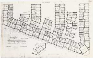 Wohnhäuser Nordufer, Berlin-Wedding: Grundriss 1. und 2.OG 1:100