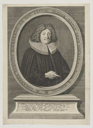 Bildnis des Iohannes Ulricus Riednerus