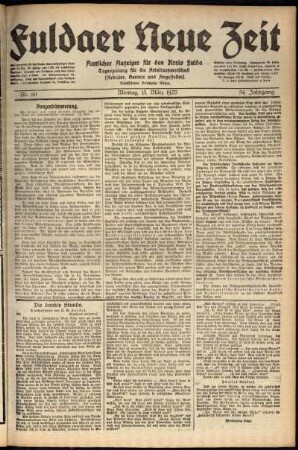 Ausgabe vom Montag, den 13. März 1922.