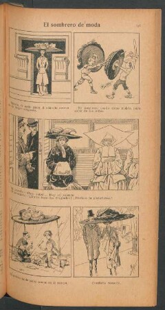 El sombrero de moda - [Cómic]