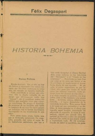 Historia bohemia