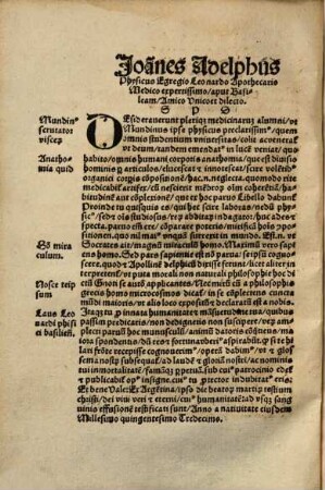 Mundinus De omnibus humani corporis interioribus menbris anathomia