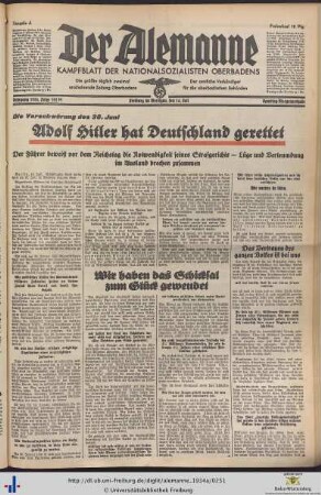 14.07.1934 (Samstag-Morgenausgabe)