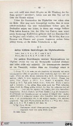 § 6: Antike bildliche Darstellungen des Töpferhandwerks