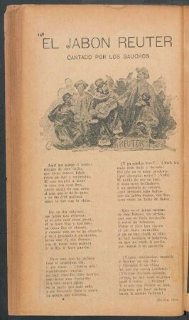 El jabón Reuter - Cantado por los gauchos - [Publicidad]