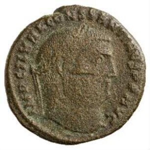 Münze, Follis, Aes 2, 313 - 315 n. Chr.