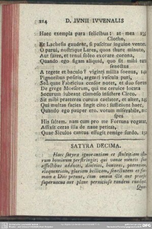 Satyra Decima
