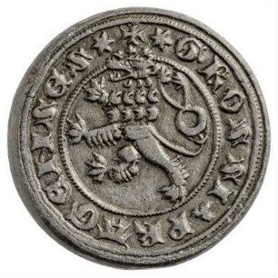 Münze, Prager Groschen, 1346 - 1378