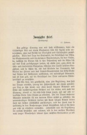 Zwanzigster Brief (Fortsetzung)