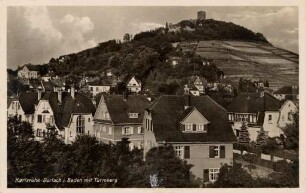 Postkartenalbum mit Motiven von Durlach. "Karlsruhe-Durlach in Baden mit Turmberg"