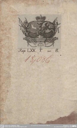 Exlibris: Friedrich August, Herzog von Braunschweig-Oels.