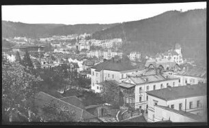 Marienbad. Blick von der englischen Kirche