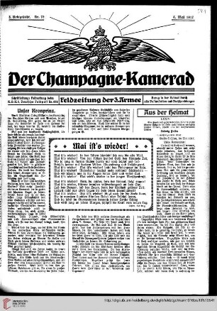 Hefte 73-76, Mai 1917