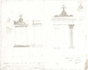 Speeth, Ferdinand; Grabkapelle mit Grabmal - Ansichten, Detail