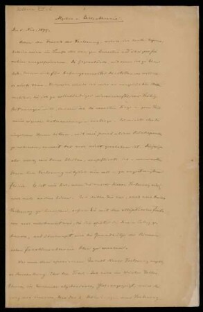 Den 5. Nov. 1877. [1878] - Freitag. 29 Nov. [18]78.