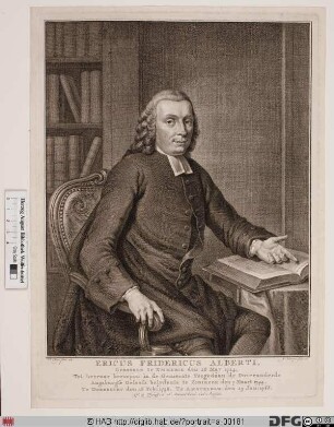 Bildnis Ericus Fredericus Alberti