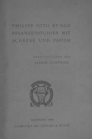 Pflanzenstudien mit Schere und Papier