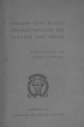 Pflanzenstudien mit Schere und Papier