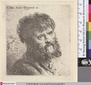 [Brustbild eine Mannes; Bust of an man]