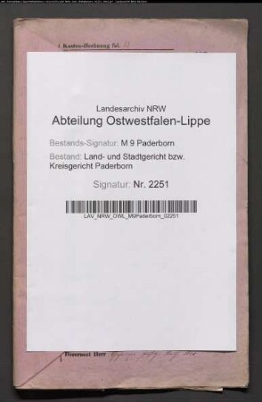 Erblasser: Schopohl, Conrad:
