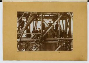 Gerüst: Ansicht (aus: Skizzen- und Fotoalbum 24)