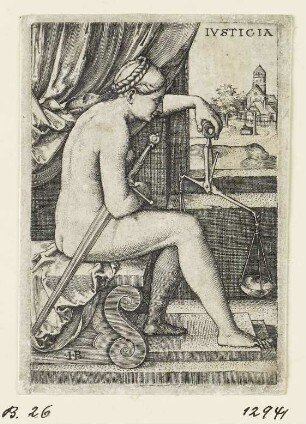 Ivsticia, Blatt 4 der Folge "Sieben christliche Tugenden"