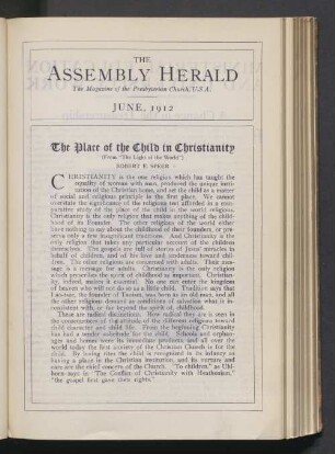 June, 1912