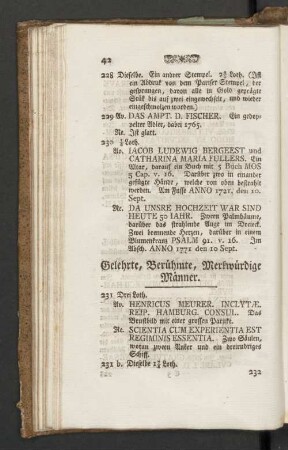 Gelehrte, Berühmte, Merkwürdige Männer