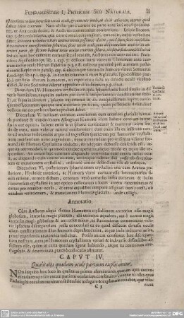 Caput IV. Qualitates quaedam oculi partium explicantur.