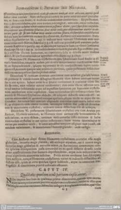 Caput IV. Qualitates quaedam oculi partium explicantur.