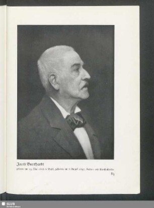 Jacob Burckhardt